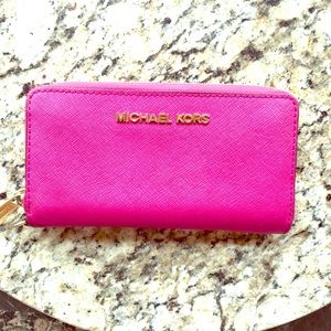 Michael Kors Wallet - Hot pink